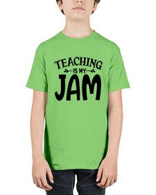 teaching is my jam Style 403# - teacher - Youth Tee Unisex