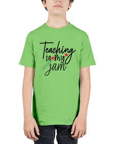 teaching is my jam Style 404# - teacher - Youth Tee Unisex