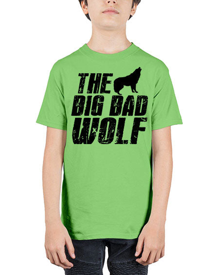 the big bad wolf - wolf - Youth Tee Unisex