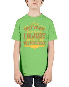 theyve got great parents im just trying to be the fun uncle 619# - parents day - Youth Tee Unisex