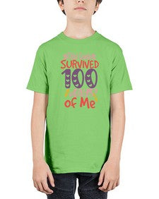 thirdgrade survived one hundred days of me 980# - third grade - Youth Tee Unisex