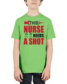 this nurse needs a shot 1559# - nurse - Youth Tee Unisex