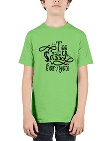 too sassy for you 1182# - sassy - Youth Tee Unisex