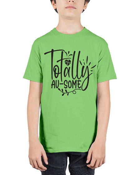 totally ausome Style 2# - autism - Youth Tee Unisex