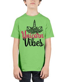 unicorn vibes 512# - unicorn - Youth Tee Unisex