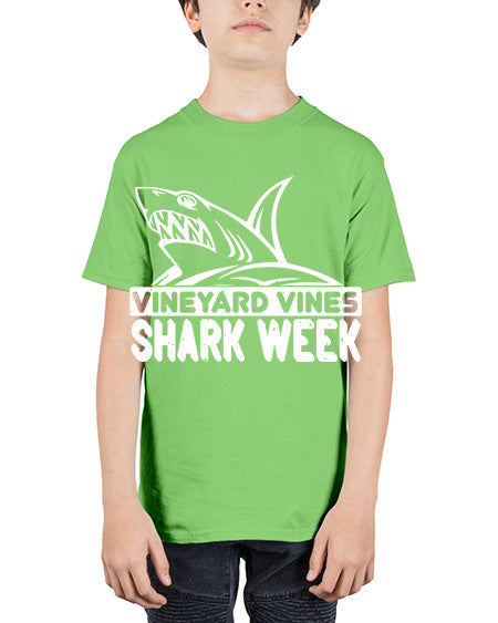 vineyard vines Shark Week Style 8# - shark-fish - Youth Tee Unisex