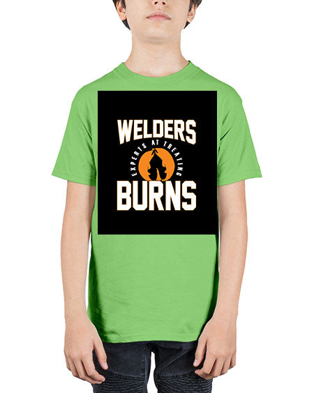 welders experts at treating burns 1621# - welder - Youth Tee Unisex