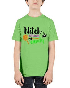 witchbetterhavecandy 12# - witch - Youth Tee Unisex