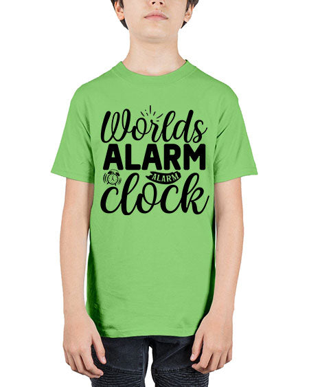 worlds cutest alarm clock 471# - baby - Youth Tee Unisex