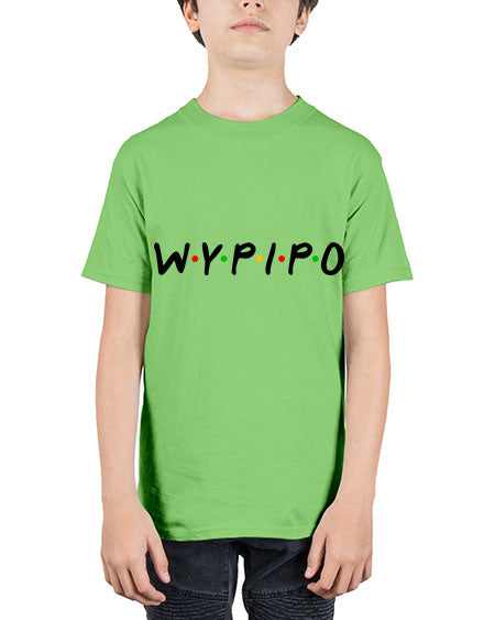 wypipo 7# - black words and phrases - Youth Tee Unisex