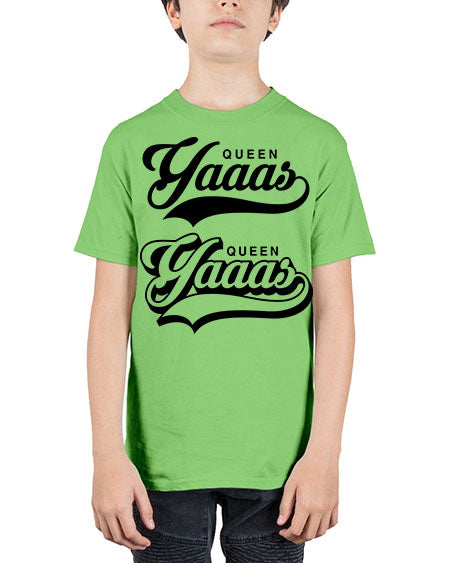 yaaas queen script 6# - black words and phrases - Youth Tee Unisex
