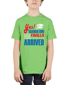 yes graduation has finally 1015# - graduation - Youth Tee Unisex