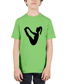 yoga pose  633# - yoga - Youth Tee Unisex