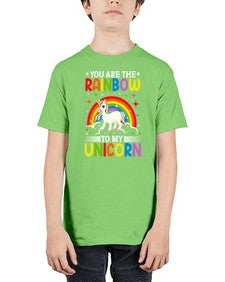 you are the rainbow to my unicorn 562# - unicorn - Youth Tee Unisex