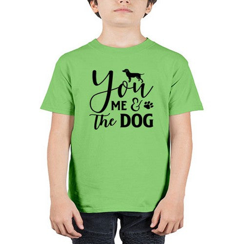 you me & the dog 251# - dogs - Youth Tee Unisex