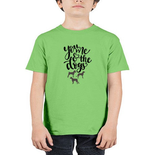 you me and the dogs 254# - dogs - Youth Tee Unisex