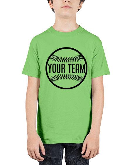 your team 2270# - softball - Youth Tee Unisex