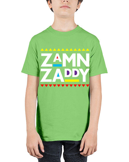 zamn zaddy 1# - black words and phrases - Youth Tee Unisex