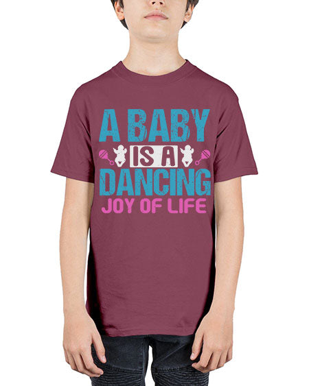 A baby is a dancing joy of life Style 3# - baby - Youth Tee Unisex