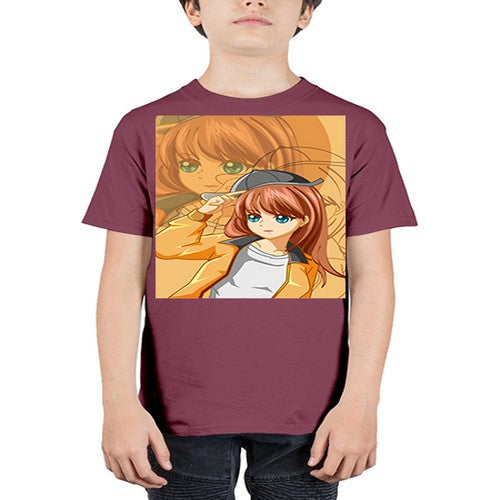 A beautiful girl 118# - anime - Youth Tee Unisex
