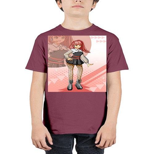A beautiful idol girl in stage 115# - anime - Youth Tee Unisex