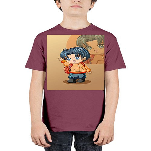 A cute boy with package 127# - anime - Youth Tee Unisex