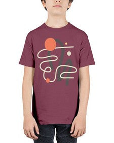 Abstract Shape 198# - art pop art - Youth Tee Unisex