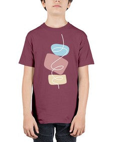 Abstract Shape 208# - art pop art - Youth Tee Unisex