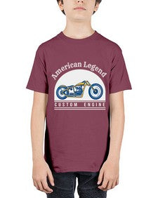 American legend 5# - motorcycle - Youth Tee Unisex