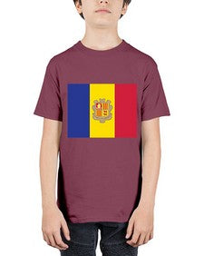 Andorra 325# - world flags - Youth Tee Unisex