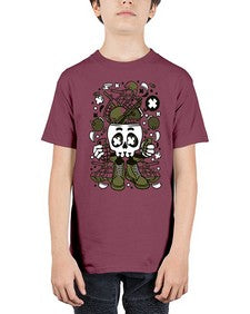 Army Skull Head 240# - skull and bones - Youth Tee Unisex