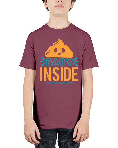 Baby Inside Style 26# - baby shower - Youth Tee Unisex