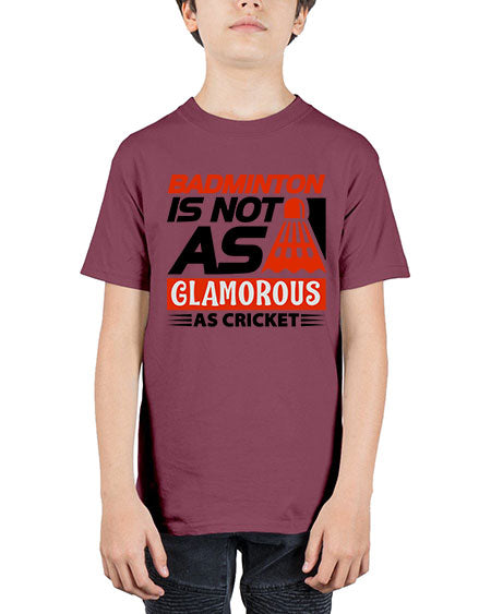 Badminton is not as 1451# - badminton - Youth Tee Unisex