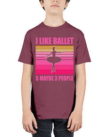 Ballerina i like ballet and ballet 63# - ballet - Youth Tee Unisex