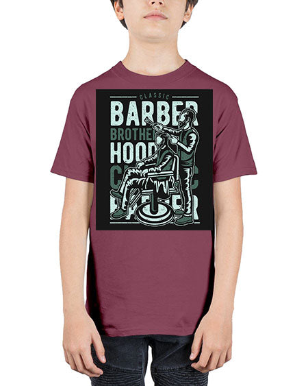 Barber Brotherhood587# - barber - Youth Tee Unisex