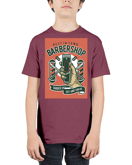 Barbershop590# - barber - Youth Tee Unisex