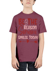 Be The Reason Someone Smiles Today Style 141# - motivation - Youth Tee Unisex
