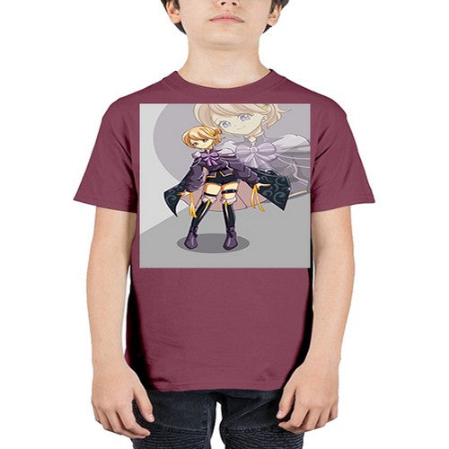 Beautiful girl game 64# - anime - Youth Tee Unisex