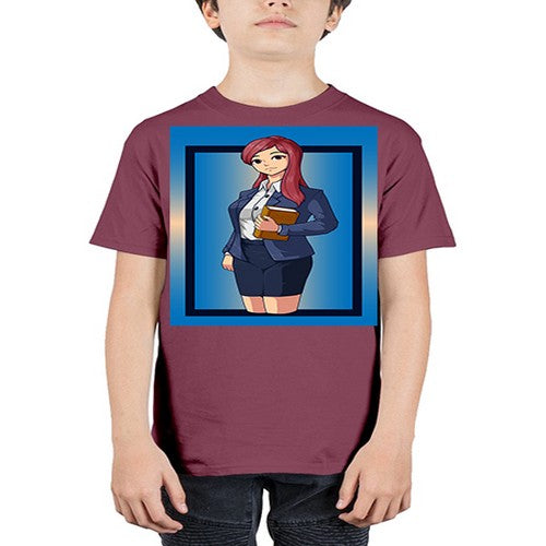 Beautiful teacher girl in teachers day 139# - anime - Youth Tee Unisex