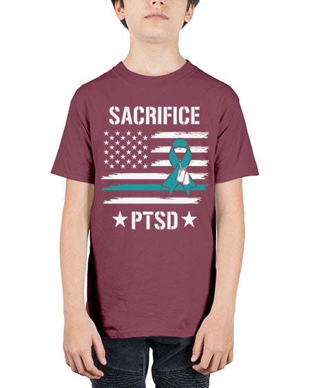 Best Support PTSD Awareness Survivor 27# - PTSD - Youth Tee Unisex