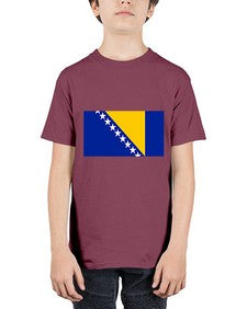 Bosnia and Herzegovina 476# - world flags - Youth Tee Unisex