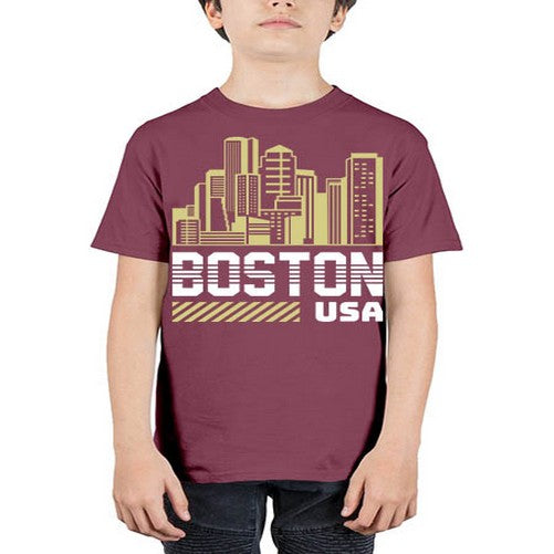 Boston 480# - cities - Youth Tee Unisex