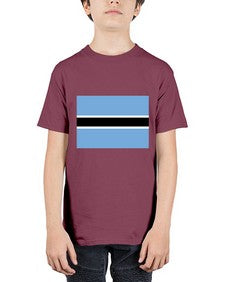 Botswana 482# - world flags - Youth Tee Unisex