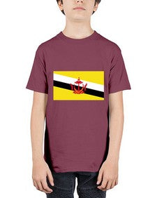 Brunei 503# - world flags - Youth Tee Unisex