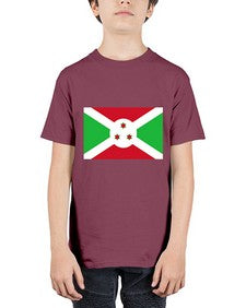 Burundi 523# - world flags - Youth Tee Unisex