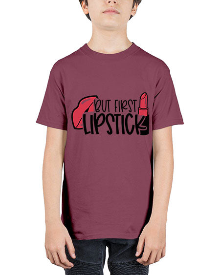 But First Lipstick Style 119# - beauty - fashion - Youth Tee Unisex