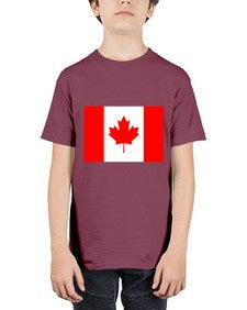 Canada 540# - world flags - Youth Tee Unisex