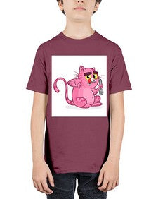 Cat 71# - cartoon animals - Youth Tee Unisex
