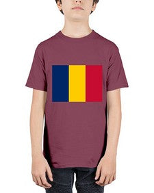 Chad 552# - world flags - Youth Tee Unisex