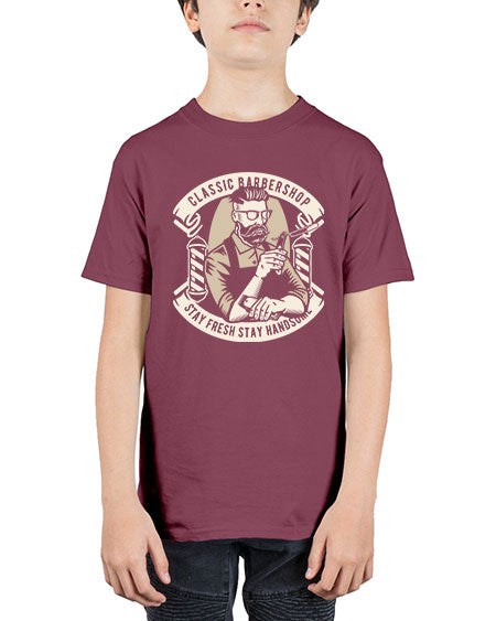 Classic Barber Shop658# - barber - Youth Tee Unisex